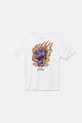 Vans t-shirt bawełniany Vortex VN000MKHWHT1 biały SS25