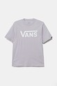 Dětské bavlněné tričko Vans Classic kulatý fialová VN000IVFUUI1
