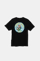 Vans t-shirt bawełniany dziecięcy HASTA LA SHAKA VN000NWQBLK1 czarny SS25