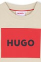 HUGO t-shirt in cotone per bambini G00334.162.174 beige SS25