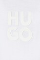 Хлопчик Дитяча бавовняна футболка HUGO G00335.162.174 білий