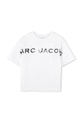 Marc Jacobs gyerek pamut póló W60448.156 fehér SS25