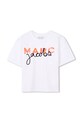 Marc Jacobs t-shirt bawełniany dziecięcy nadruk biały W60455.114.150