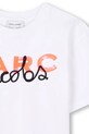 Хлопчик Дитяча бавовняна футболка Marc Jacobs W60455.114.150 білий