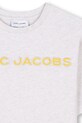 Dečki Otroška bombažna kratka majica Marc Jacobs W60457.114.150 siva