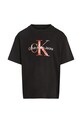 Calvin Klein Jeans tricou de bumbac pentru copii IB0IB02453.PPYA negru SS25