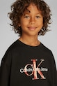 Calvin Klein Jeans tricou de bumbac pentru copii IB0IB02453.PPYA negru