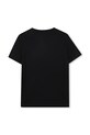 BOSS t-shirt bawełniany dziecięcy J52034.102.108 czarny SS25