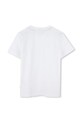 BOSS t-shirt bawełniany dziecięcy J52035.114.150 biały SS25