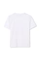 Dječaci Dječja pamučna majica kratkih rukava BOSS J52036.102.108 bijela