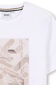 Dětské bavlněné tričko BOSS bílá J52036.114.150