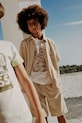BOSS tricou de bumbac pentru copii J52036.162.174 alb