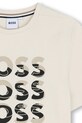 Băieți BOSS tricou de bumbac pentru copii J52038.114.150 bej