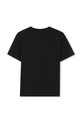 BOSS tricou de bumbac pentru copii J52038.114.150 negru SS25