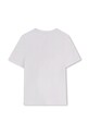 BOSS tricou de bumbac pentru copii J52038.162.174 alb SS25
