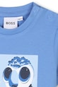 BIMBO BOSS maglietta in cotone neonati J52110.86.94 blu