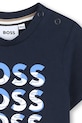 Băieți BOSS tricou din bumbac pentru bebeluși J52113.86.94 bleumarin