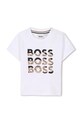 BOSS baba pamut póló pamut fehér J52113.67.81