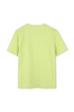 BOSS t-shirt bawełniany dziecięcy J52030.102.108 zielony SS25