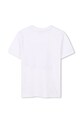 Chłopiec BOSS t-shirt bawełniany dziecięcy J52032.102.108 biały