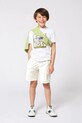 BOSS t-shirt bawełniany dziecięcy nadruk biały J52032.114.150