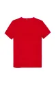 Chłopiec Tommy Hilfiger t-shirt bawełniany dziecięcy KB0KB09536.116.122.PPYA czerwony