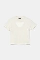 Emporio Armani tricou din bumbac EB000170.AF13218 bej SS25