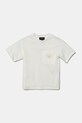Emporio Armani t-shirt dziecięcy aplikacja biały EB000230.AF13450