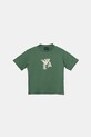 Emporio Armani t-shirt bawełniany dziecięcy 2-pack EB000318.AF13913 beżowy SS25