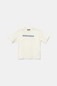 Chłopiec Emporio Armani t-shirt bawełniany dziecięcy 2-pack EB000318.AF13913 beżowy