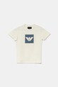Emporio Armani tricou de bumbac pentru copii 3-pack bej EB000320.AF13913