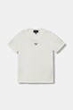 Dětské bavlněné tričko Emporio Armani bílá EB000421.AF15013