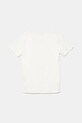 Emporio Armani t-shirt bawełniany dziecięcy EB000421.AF15013 biały SS25