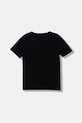 Emporio Armani t-shirt bawełniany dziecięcy EB000421.AF15013 granatowy AW25