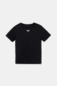 Дитяча бавовняна футболка Emporio Armani бавовна темно-синій EB000421.AF15013