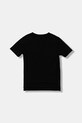 Detské bavlnené tričko Emporio Armani EB000421.AF15013 čierna AW25
