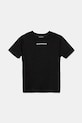 Emporio Armani tricou din bumbac pentru copii print negru EB000421.AF15013