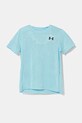Under Armour tricou copii Tech Vent Jcqrd SS uni albastru 1390019