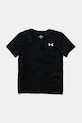 Detské tričko Under Armour Tech Vent Jcqrd SS okrúhly čierna 1390019