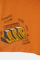 Chłopiec United Colors of Benetton t-shirt bawełniany dziecięcy 3I1XG10IJ.P.Seasonal pomarańczowy