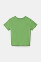 United Colors of Benetton tricou de bumbac pentru copii 3I1XG10IJ.P.Seasonal verde SS25