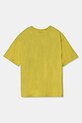 Dětské bavlněné tričko United Colors of Benetton 3I1XC10O4.G.Seasonal žlutá SS25