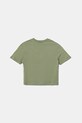 United Colors of Benetton tricou de bumbac pentru copii 3I1XC10O4.G.Seasonal verde SS25