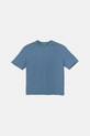 United Colors of Benetton tricou de bumbac pentru copii 3I1XC10O4.G.Seasonal albastru SS25