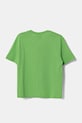 United Colors of Benetton tricou de bumbac pentru copii 35RYG10I1.P.Seasonal verde SS25