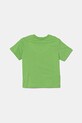 United Colors of Benetton tricou de bumbac pentru copii 35RYG10I7.P.Seasonal verde SS25