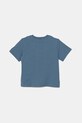 Дитяча бавовняна футболка United Colors of Benetton 35RYG10I7.P.Seasonal блакитний SS25