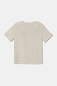 United Colors of Benetton tricou de bumbac pentru copii 3I1XG10HT.P.Seasonal bej SS25