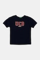 Детская хлопковая футболка United Colors of Benetton хлопок тёмно-синий 3I1XG10HT.P.Seasonal