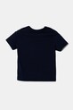 United Colors of Benetton tricou de bumbac pentru copii 3I1XG10HT.P.Seasonal bleumarin SS25
